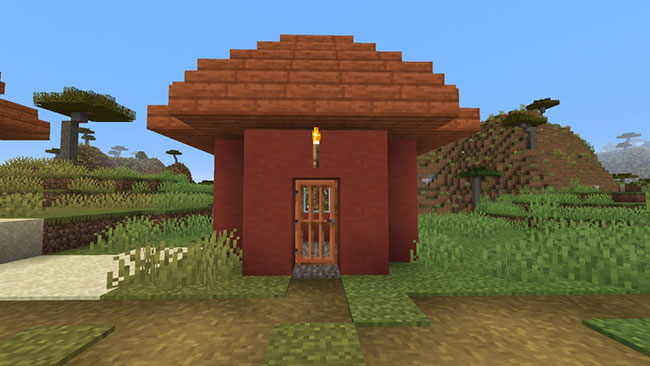 minecraft town 1