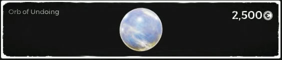 remnant orb of undoing