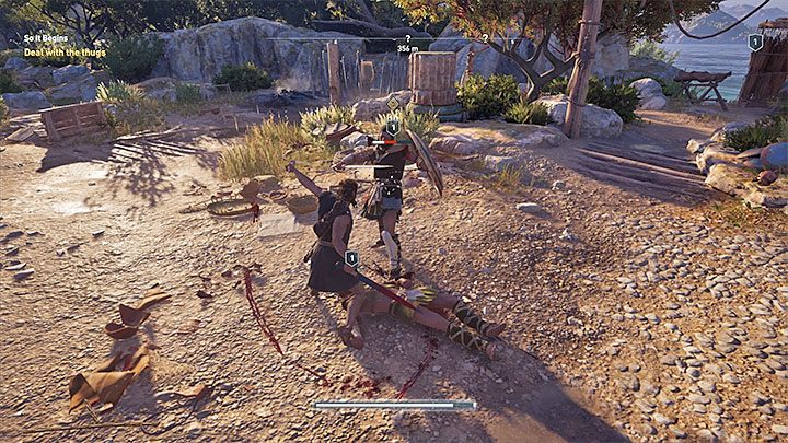 Assassins Creed Odyssey - легкие и тяжелые удары